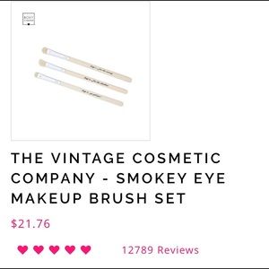 The Vintage Company Smokey Eyes Brushes